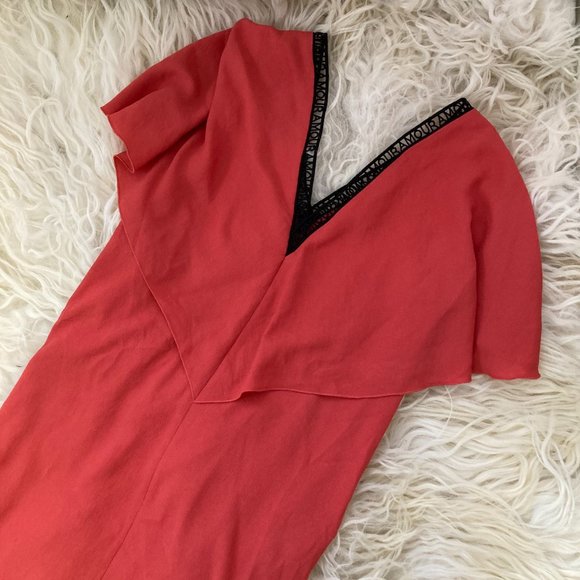 MAJE V-Neck Mini Dress - Picture 13 of 15